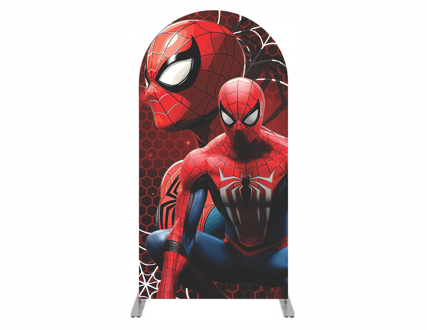 Arched Backdrop-Spiderman - 2 options