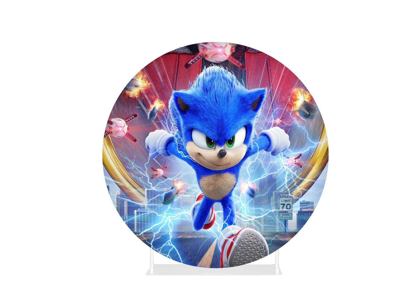 Round Fabric Backdrop Fabric backdrop - SONIC 5 design options
