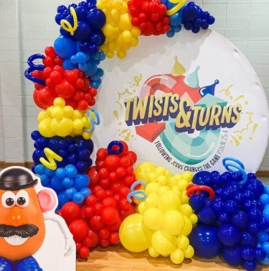 Round Fabric Backdrop - Super mario