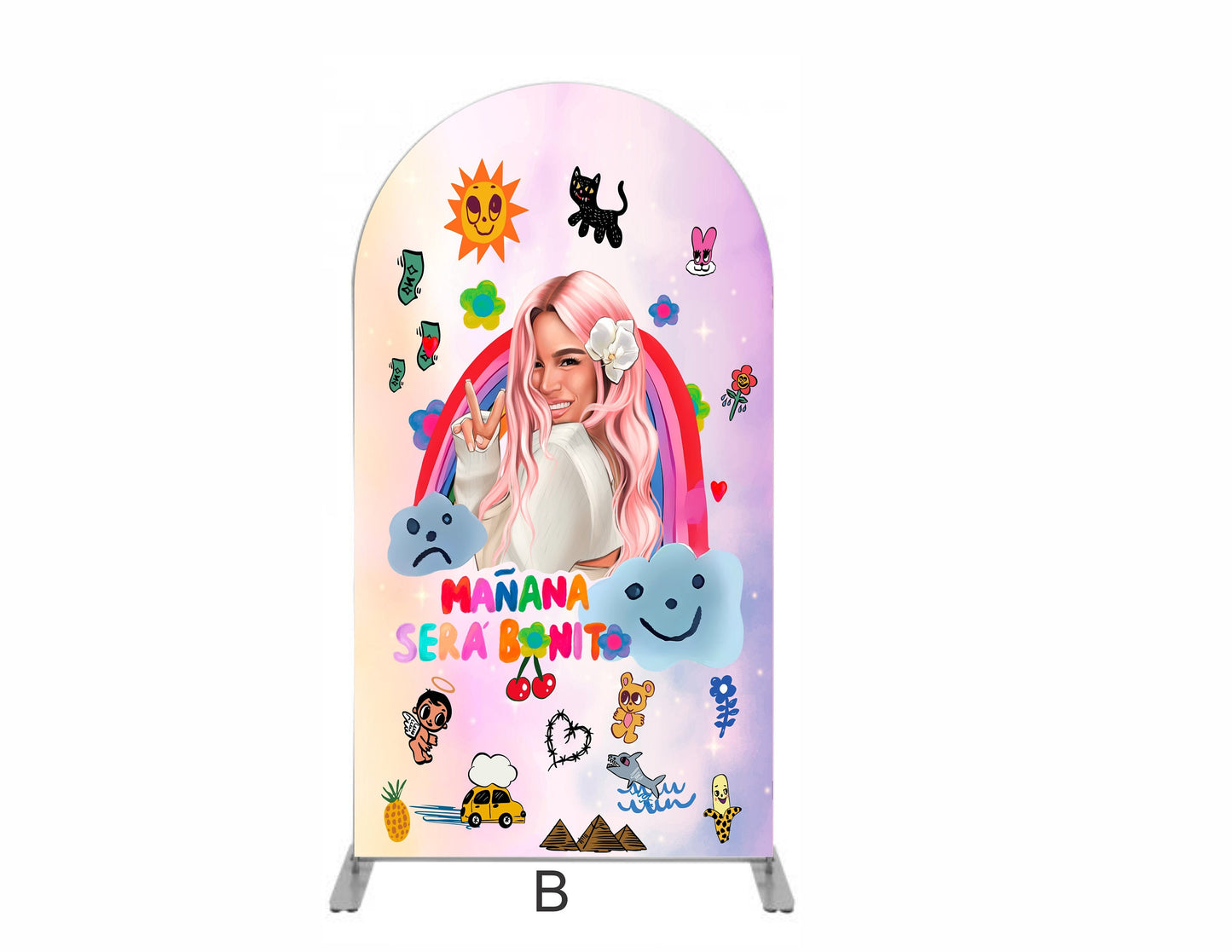 Arched Backdrop, Chiara Backdrop Party covers - Mañana será Bonito
