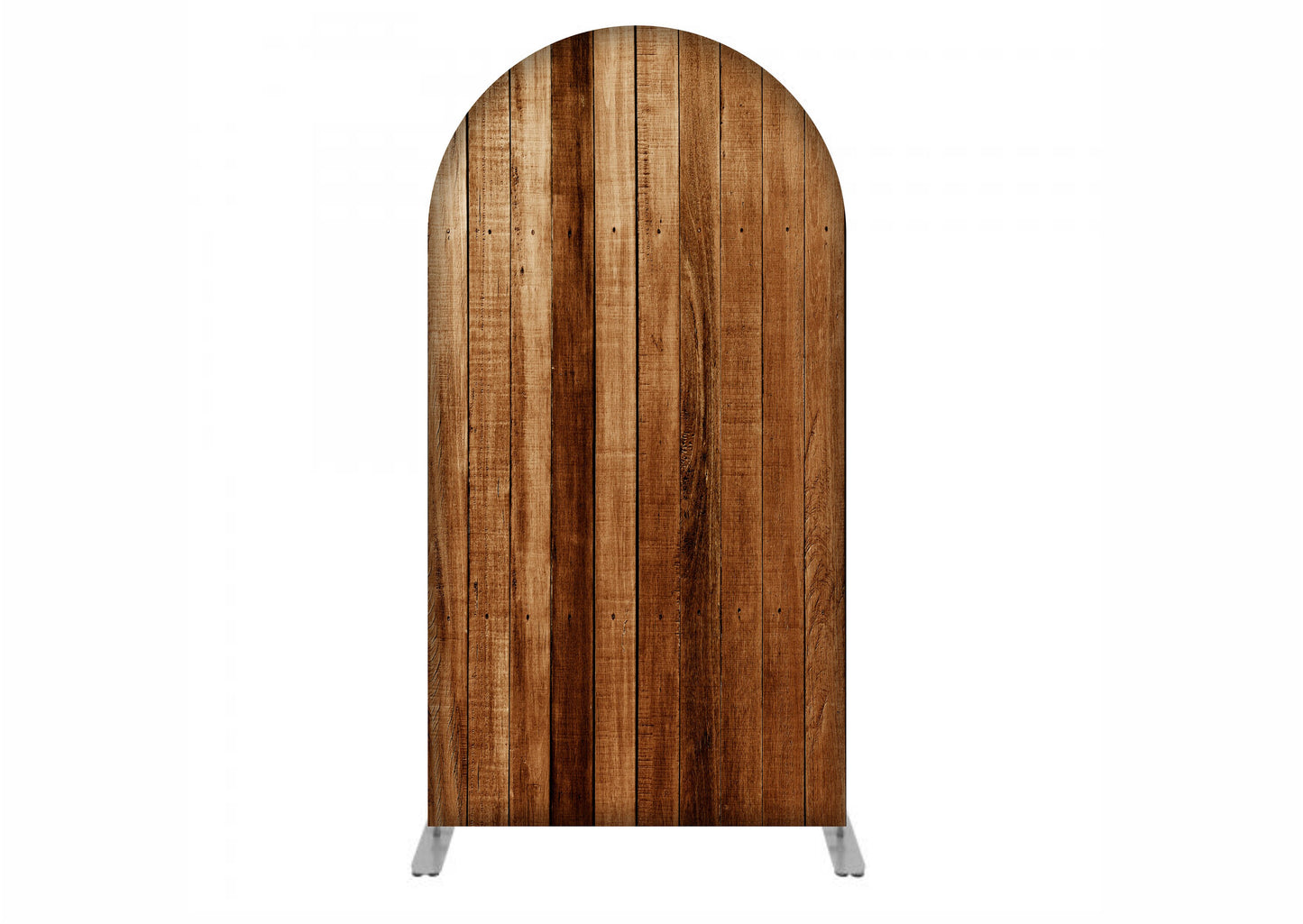 Arched Backdrop, Chiara Backdrop Party covers - Wood texture