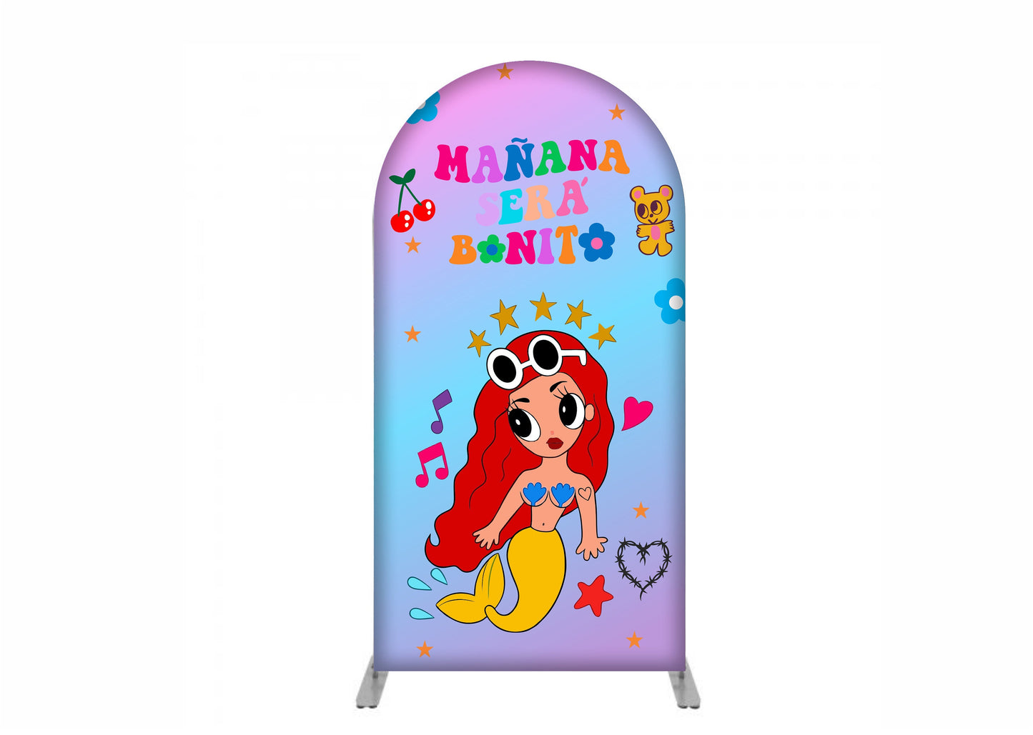 Arched Backdrop, Chiara Backdrop Party covers - Mañana será Bonito