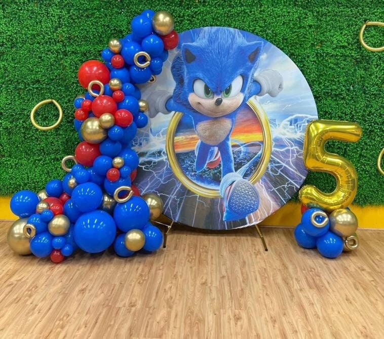 Round Fabric Backdrop Fabric backdrop - SONIC 5 design options