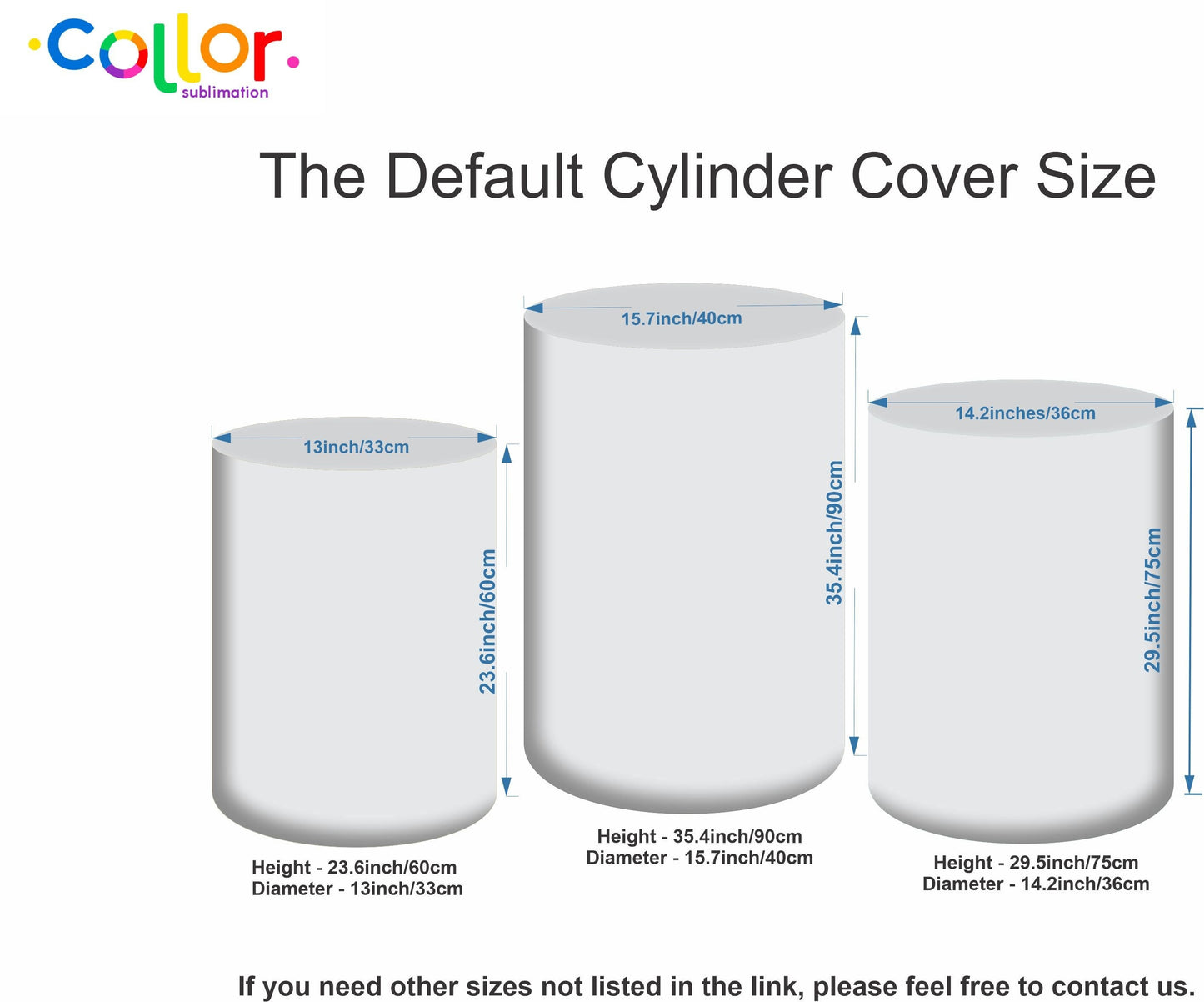 Set Cylinder Cover Fabric - Inside Out