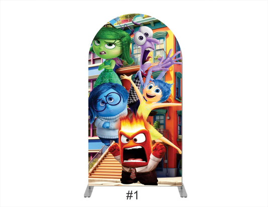Arched Backdrop- Inside Out 2 options