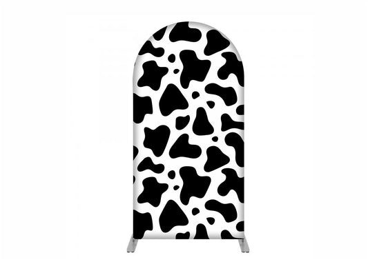 Arched Backdrop, Chiara Backdrop Party covers - Cow print