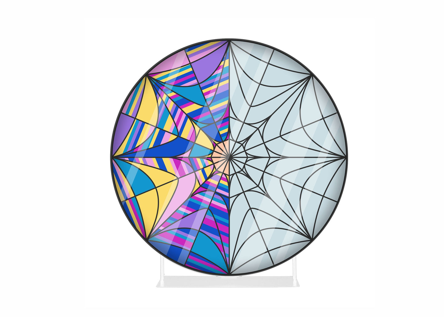 Round Fabric Backdrop - Wednesday 4 options