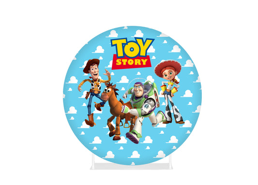 Round Fabric Backdrop - Toy Story 3 options