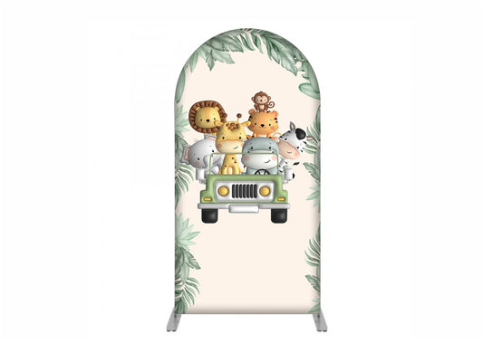 Arched Backdrop, Chiara Backdrop Party covers -Safari Baby