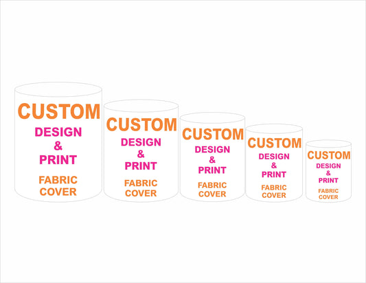 Custom Design 5 Cylinder Cover Fabric