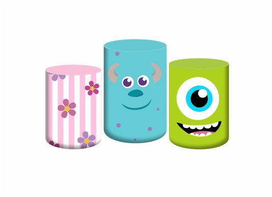 Set 3 Cylinder Cover Fabric - Monster S.A